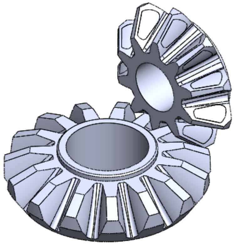 Straight Bevel Gear - 3D model by Roboninja on Thangs